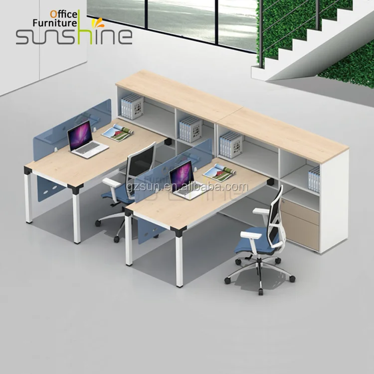 2021 New Product Modern fashion office desk dividers for wholesale furniture china computer table cu