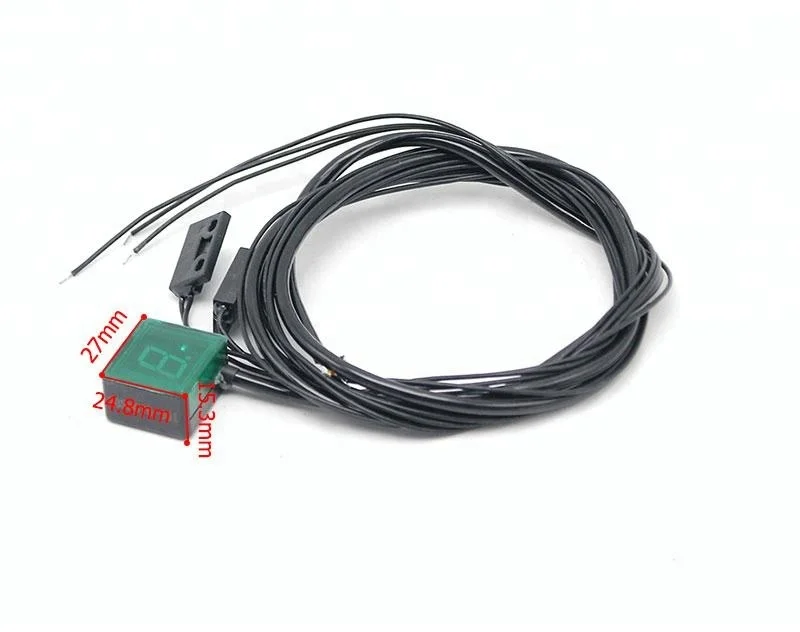 Motorcycle Gear Indicator Motorcycle Universal Shift Lever Sensor Gear Display Digital LED Indicator