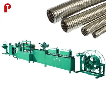 stainless steel corrugated hose pipe making machine