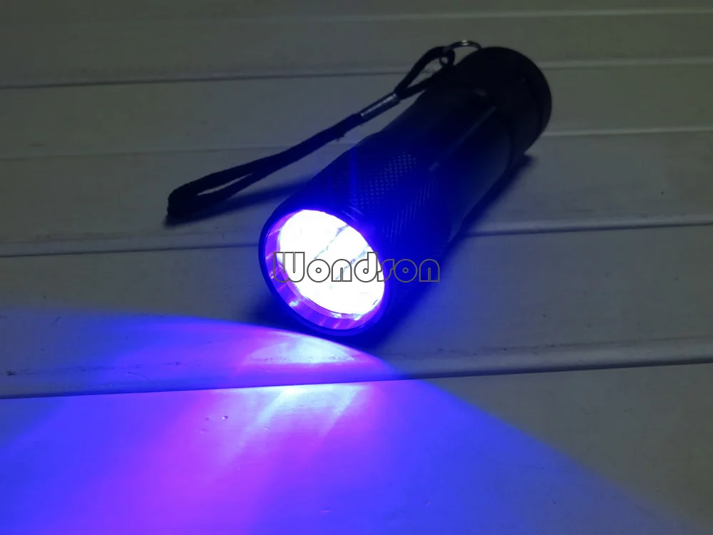 Taschenlampe Blaues Licht, WESLITE 470nm Blaue LED Taschenlampe