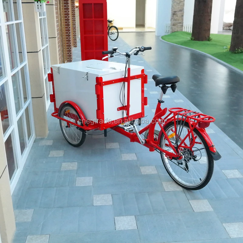 Front Load Tricycle Ice Cream Bike for Sales