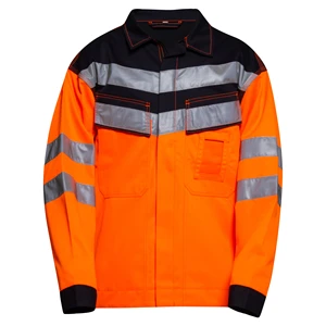 Design Reflective Polyester Cotton  Work Jacket for Man