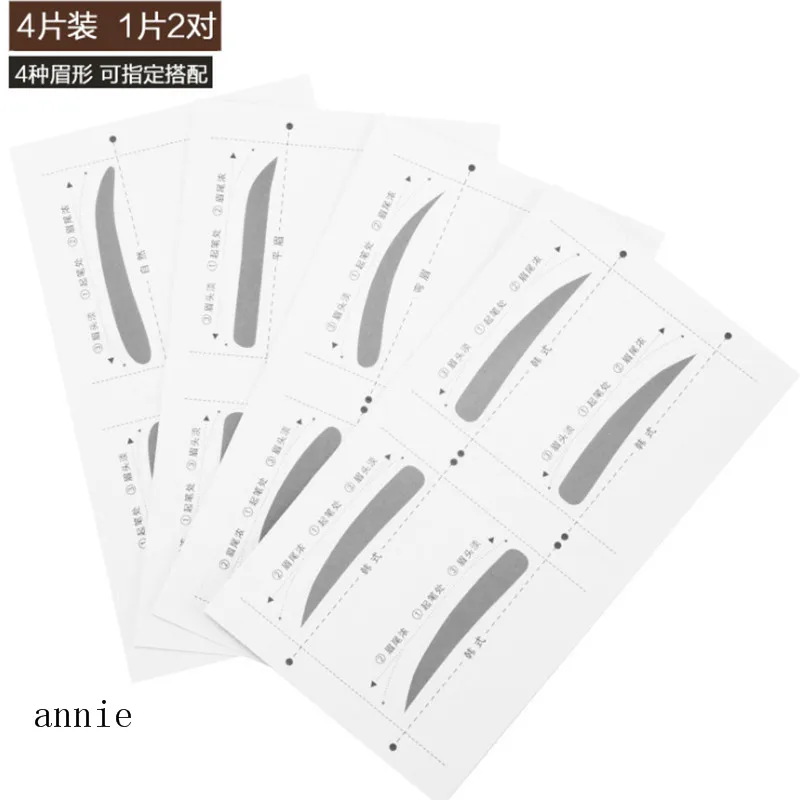 Оптовая продажа инструменты для формирования бровей частная марка Перманентный шаблон