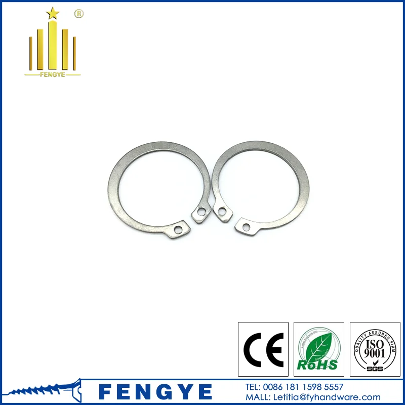 Din471 Stainless Steel External Circlips Shaft Retaining Rings For ...
