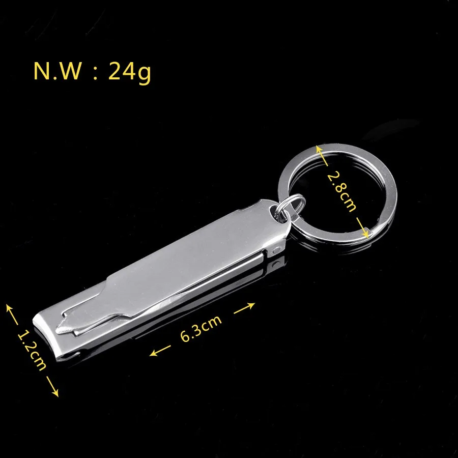 Professional Stainless Steel Manicure Tool Foldable Wide Jaw Nail