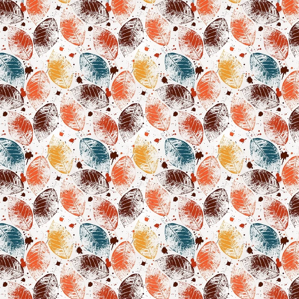 Washable Woven Polyester Spring Floral Table Cloth