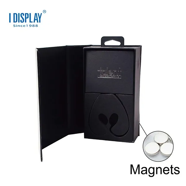 Customized Cardboard Book Shaped Packaging Carton Gift Box Folding Magnetic Flap Box