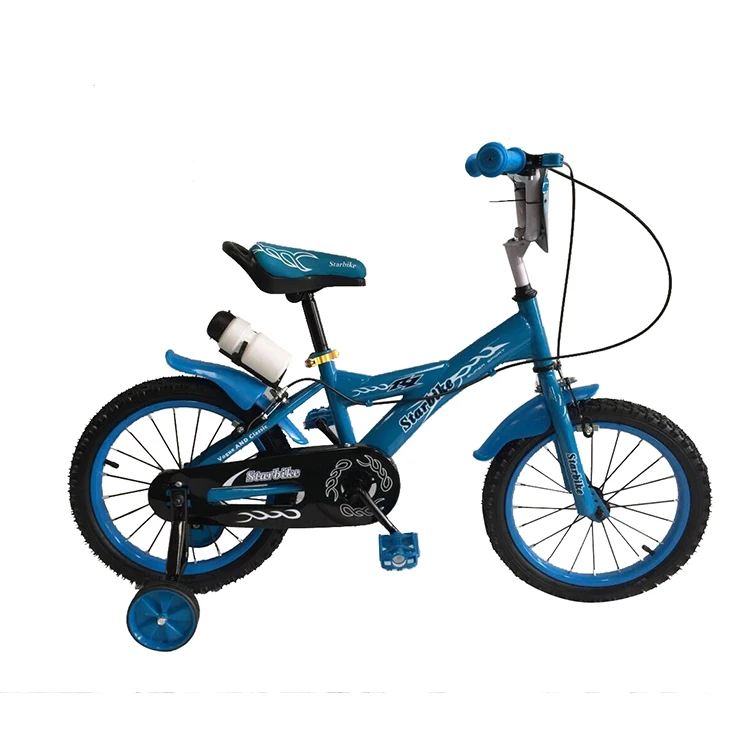small bicycle with training wheels