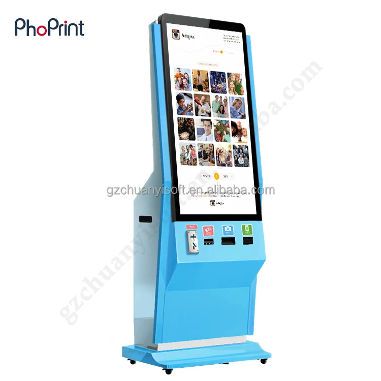 Хорошо продаются во всем мире 42 дюймов сенсорных экранов Photo Booth с жк-дисплеем