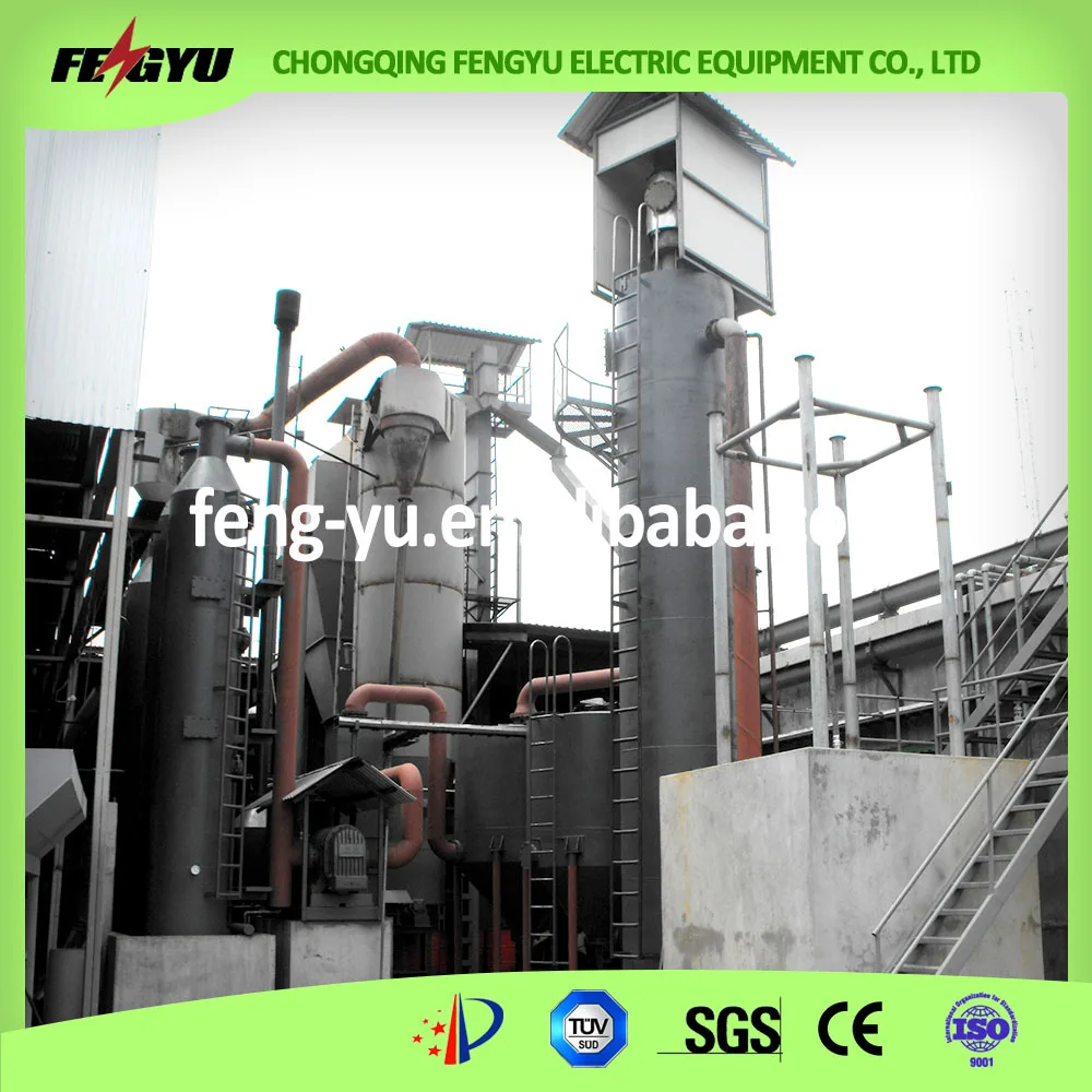 Guatemala 500KW Australian nut shell palm oil waste EBF biomass gasifier gasification power plant