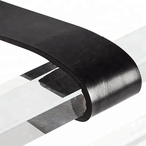 Складная багажная стойка из акрила и кожи