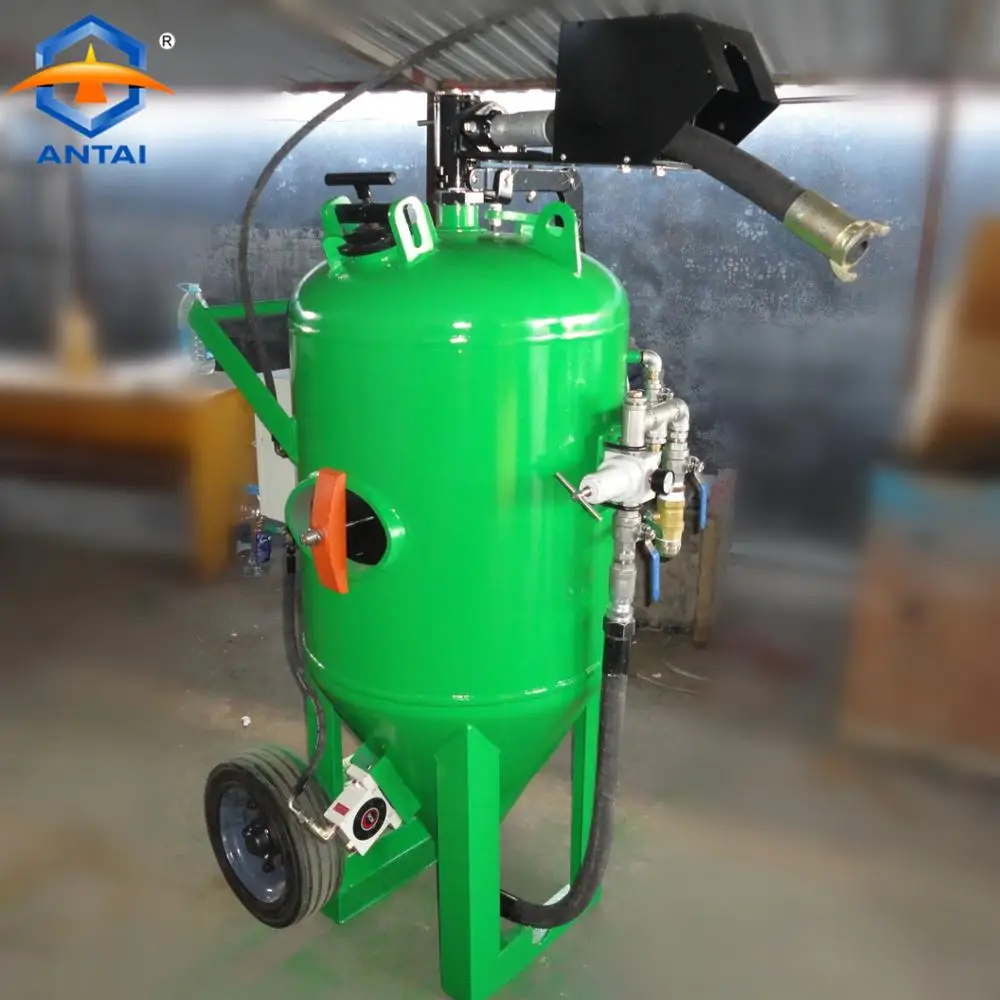 ATDB800 Wet Mobile Portable Type Sand Blast Cleaning Machine for Car and Auto Workshop Repair