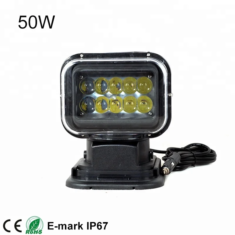 truck mounted remote spotlight