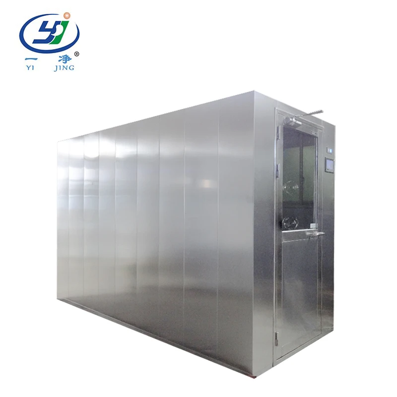 Factory produced four - person stainless steel air shower for clean room