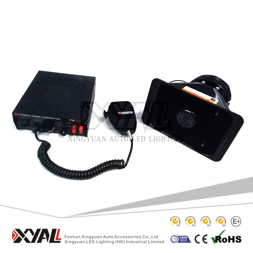 122DB車両サイレン200Wカーアクセサリー12V連邦信号シレーナ緊急音自動