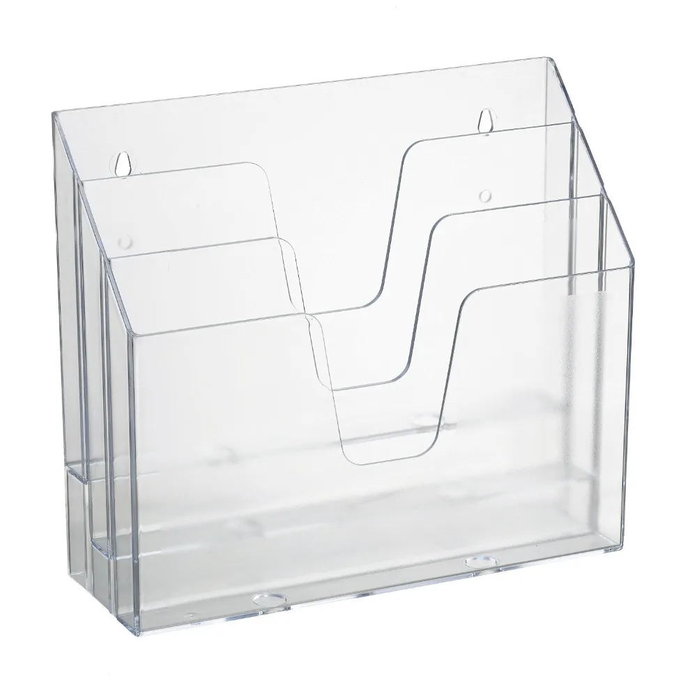 Soportes Acrílicos Para Platos - Pack De 14 Unidades Transparentes