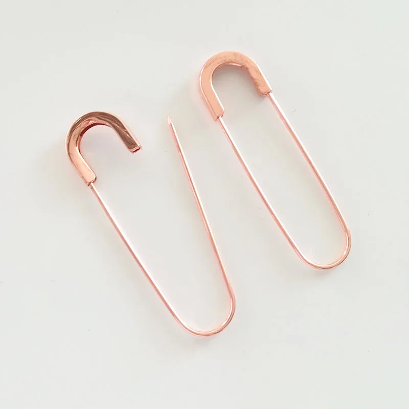 Модная декоративная гигантская безопасная булавка с круглыми катушками