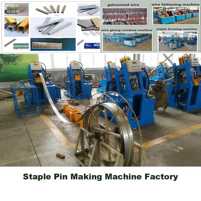 1010 to 1016J Staple Pin Making Machine