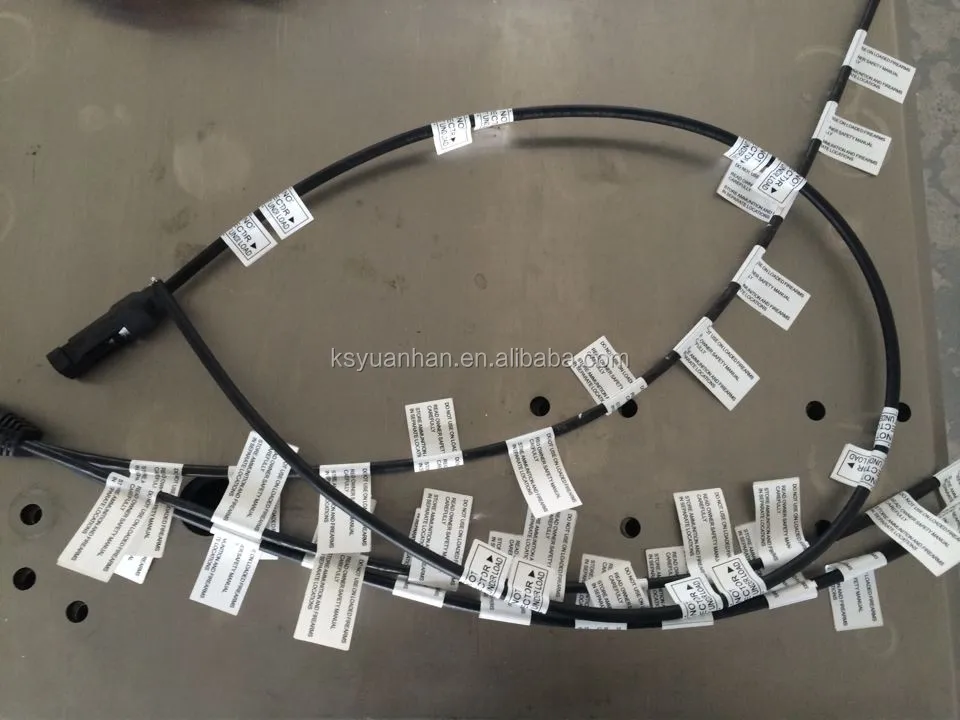 430 Automatic Wire Folded Labeling Machine Flag Label Machine for Wire Cable
