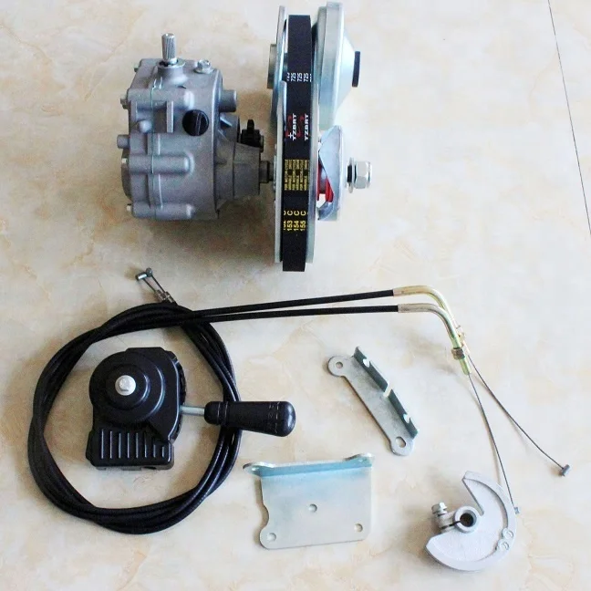 Go Kart Reverse Gearbox with 10T 1&quot; #420 TAV2 30 Torque Converters