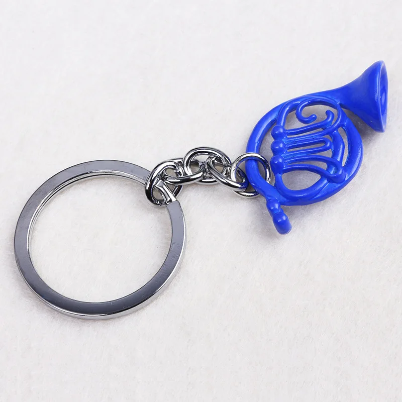 How I Met Your Mother Yellow Umbrella Mother Blue French Horn Keychain