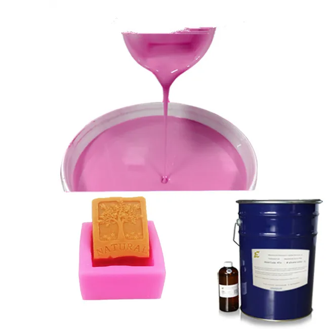 Two-Part RTV2 10 Shore a Soft Silicone Rubber Liquid Molding Grade Tin Cure for Mould Making