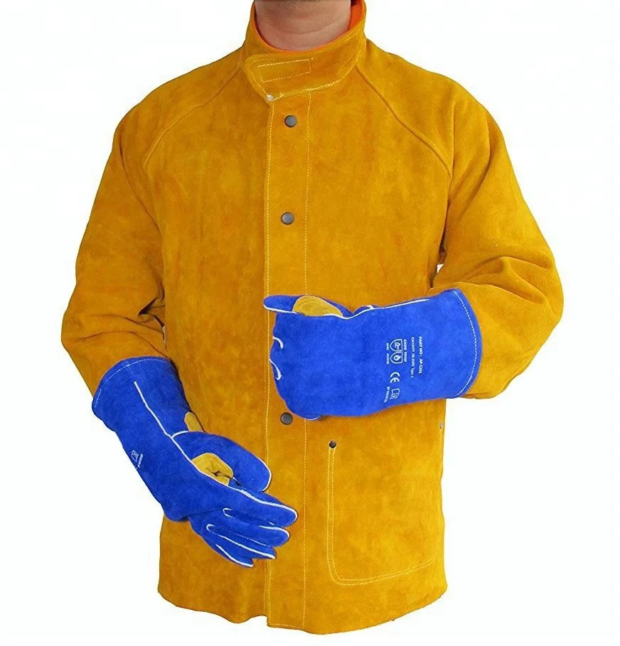 Leather Welders Veste Vêtements De Protection De Soudage//