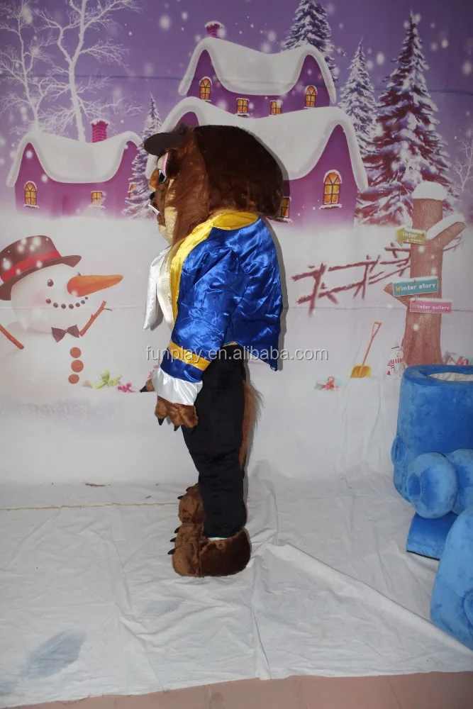 HI High Quality CE/ASTM Cheap Cartoon Character the Beauty and Beast Mascot Costume