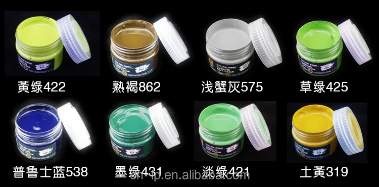 High Quality 100ml Acrylic Paint in Different Colors Wholesale for Art Painting on Canvas Glass Paper