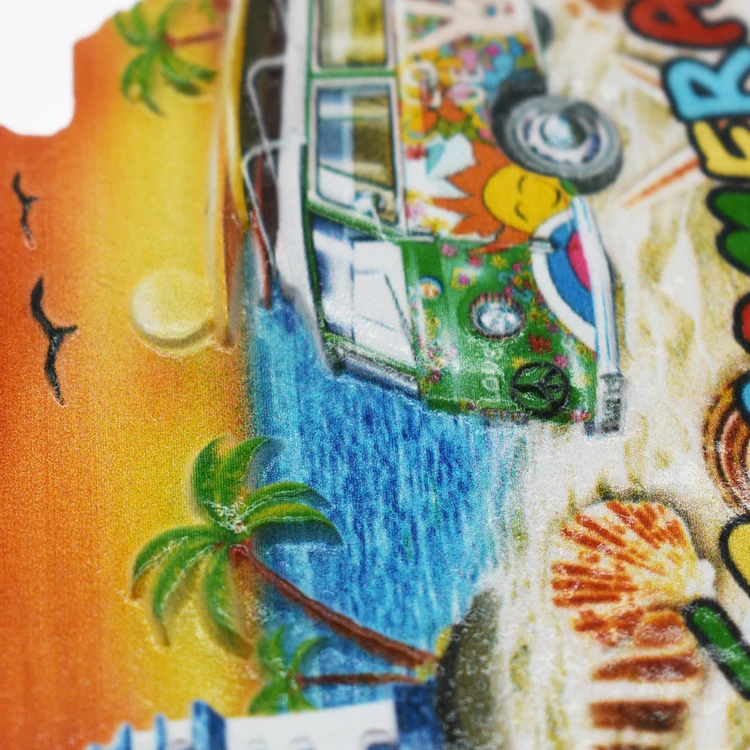 Low Min Quantity Customized Resin Sea World Tourist Souvenir 3d Fridge Magnet for Different Countries Refrigerator Magnet
