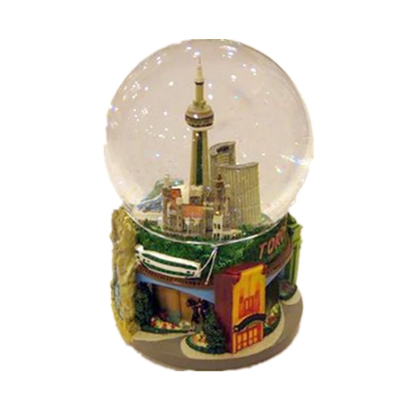 Toronto Tourist Souvenir Custom Snow Globe Manufacturers