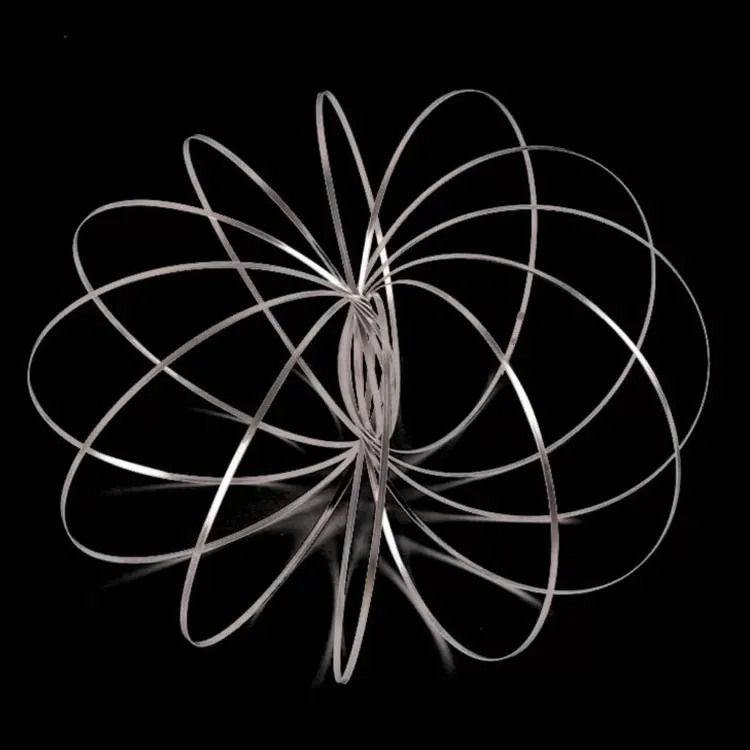 
 Кинетическое кольцо на руку, пружинная игрушка, 3D скульптура, кольцо, динамическая наука, волшебная игрушка-фиджет  