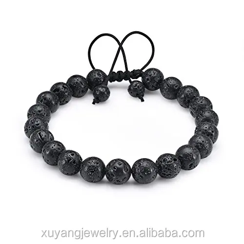 women lava rock bracelet