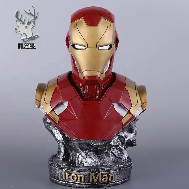 Home Desk Decoration Resin Figures Fiberglass Iron Man Head Sculpture Buy Resin Figures Fiberglass Iron Man Head Fiberglass Iron Man Head Sculpture Product On Alibaba Com