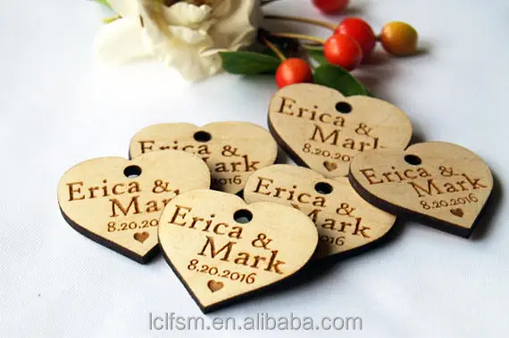 2018 Деревянные Подвески для вина на заказ/Декор для Винных Бокалов на свадьбу, подвесные украшения, сувенир