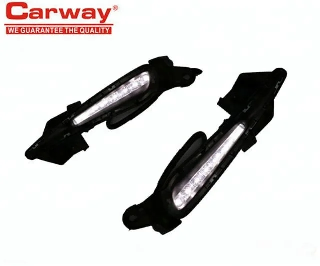Car Parts for Toyota Vitz Yaris 2014 to 2017 Led Drl Lighting