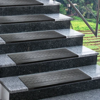 Customized Rubber Stairs Flooring With Flecks - Buy Rubber Stairs ...