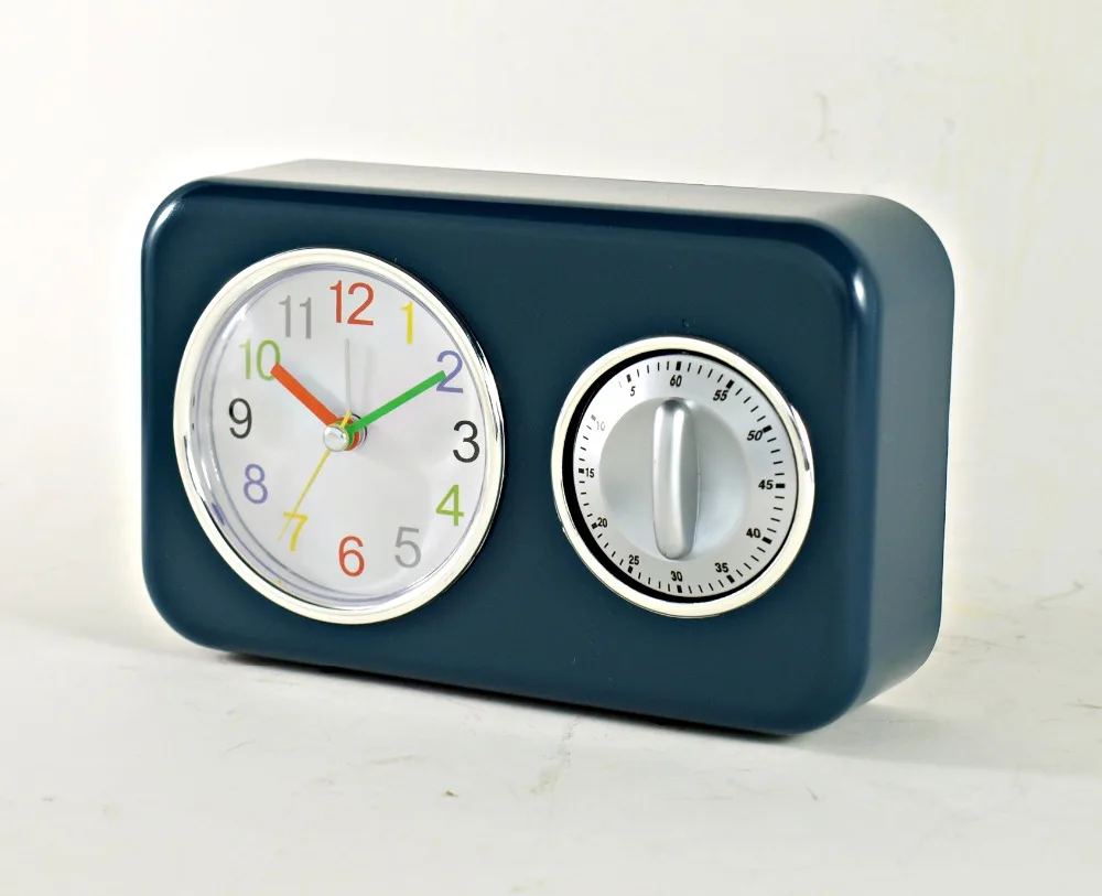 May Time Unique Design Vintage Table Timer Clock for Kitchen Room