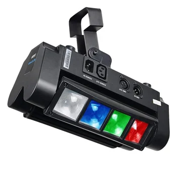 Mini Spider 8 x 3W RGBW, LED DMX 512 Moving head stage led bar wash disco club dj lighting light