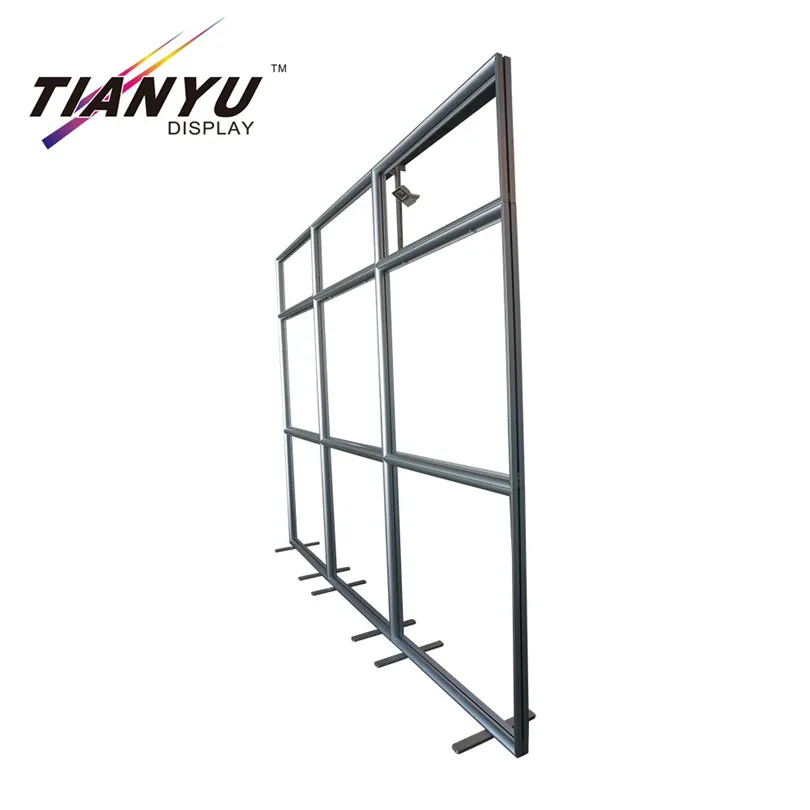 Aluminum Frame Tension Fabric Display Photo Backdrop Booth Exhibition Stand