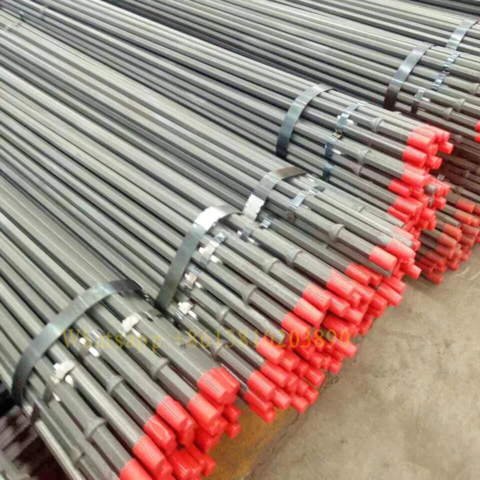 New Design Underground Machine Pipe Sharpener Integral Steel Plug Hole Rod for Rock Drilling Equipment