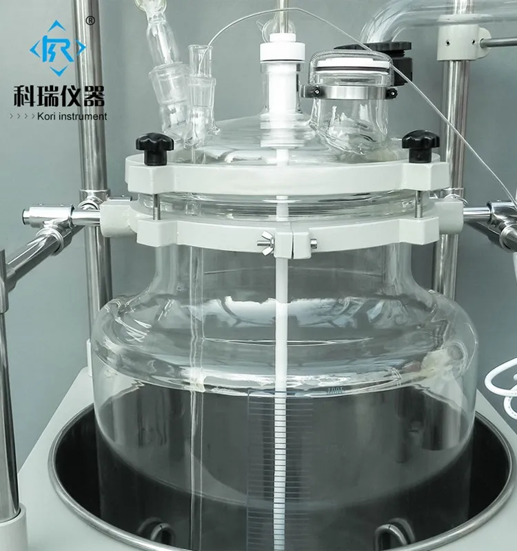 
 Производитель однослойного рефлюксного конденсаторного биостеклянного реактора для пилотного завода  