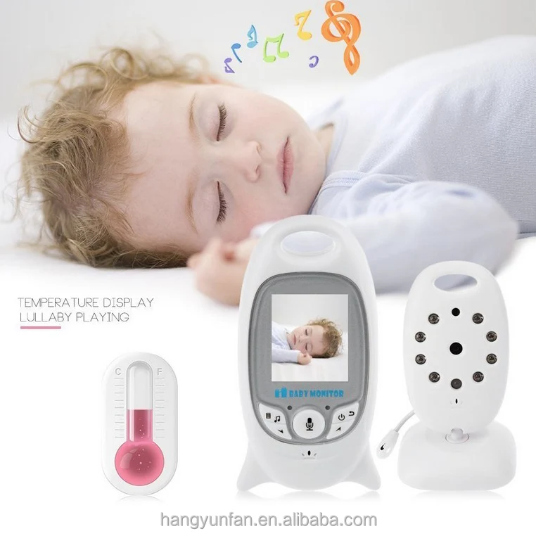 Video Baby Monitor Camera 2-Way Talk 2" Digital Wireless Night Vision LCD Play 