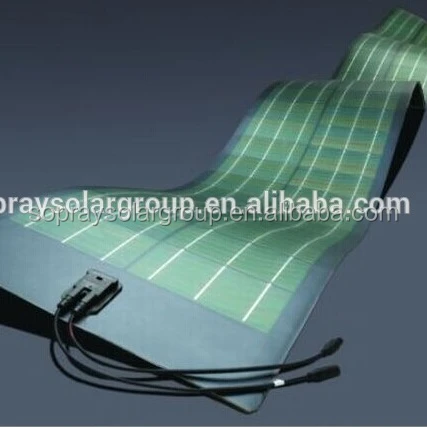Amorphous Silicon Transparent Flexible Thin Film Solar Panel 120w 500w