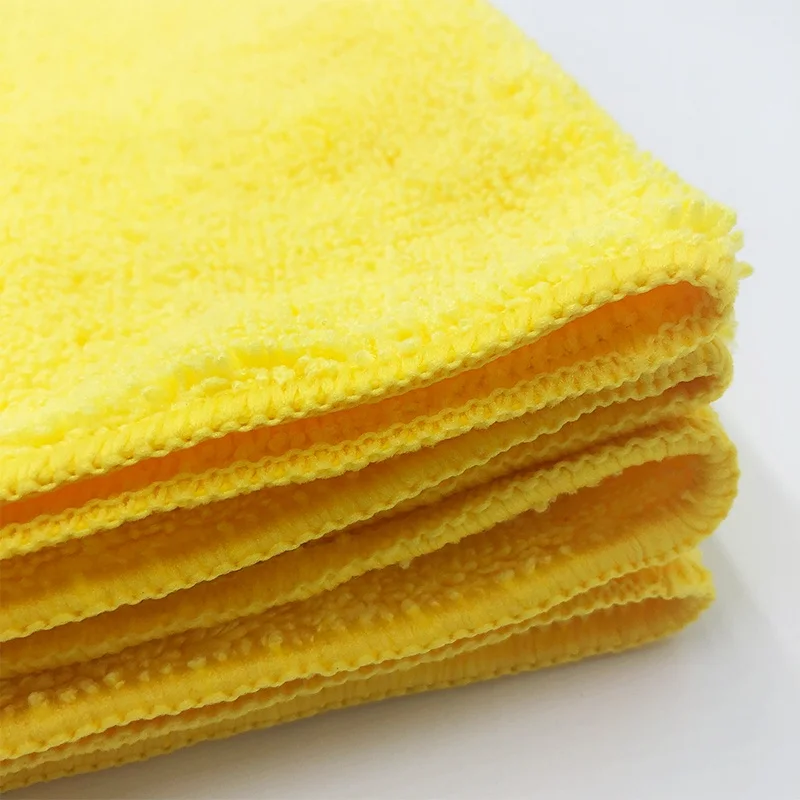 Высококачественное полотенце из микрофибры разных типов, длинное короткое полотенце из микрофибры для чистки автомобиля