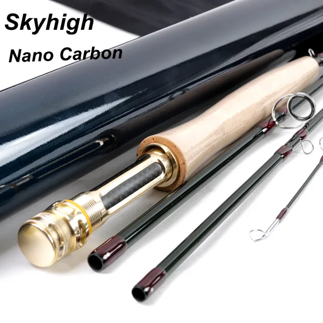 IM12 nano carbon fiber fly rod