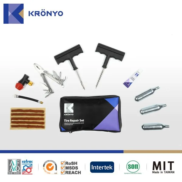 kronyo соединения труб 16g картридё co2 прокола шины комплект для ремонта