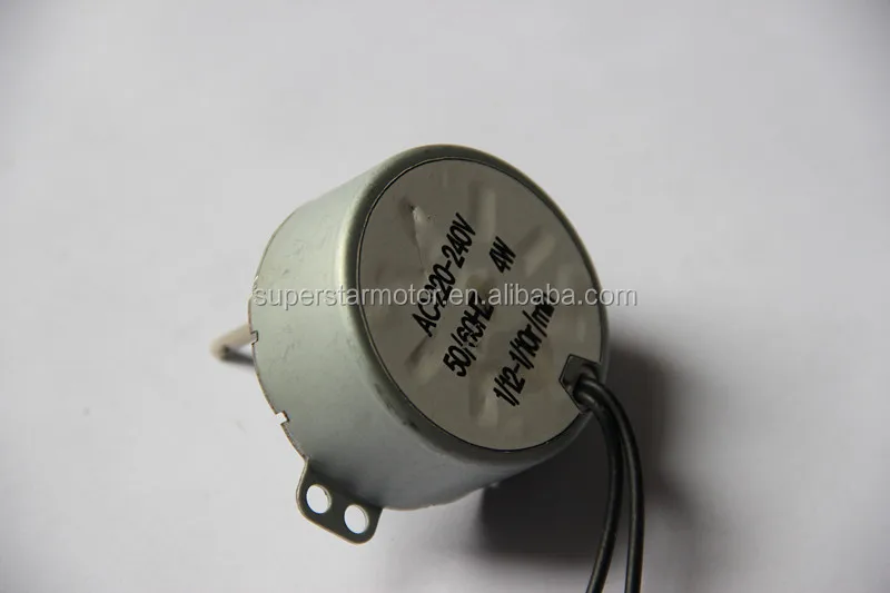 Synchronous Motor for Christmas Tree