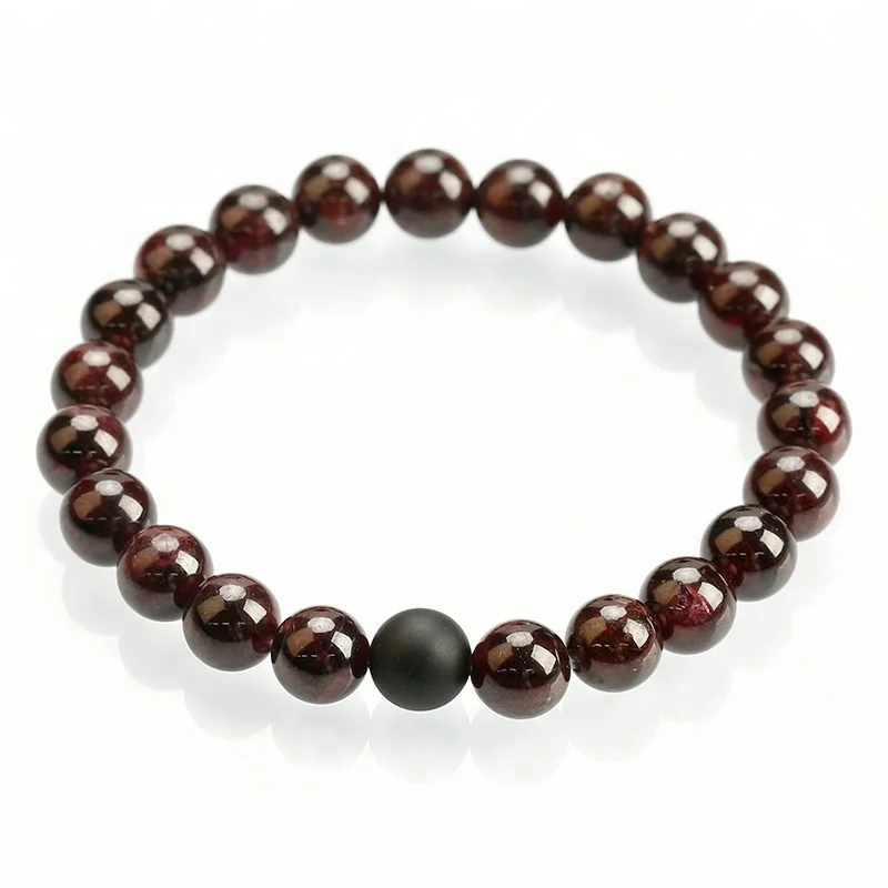 Pulsera De Piedra Volcánica Para Hombre - Difusor De Aromaterapia, Reduce Estrés, Unisex