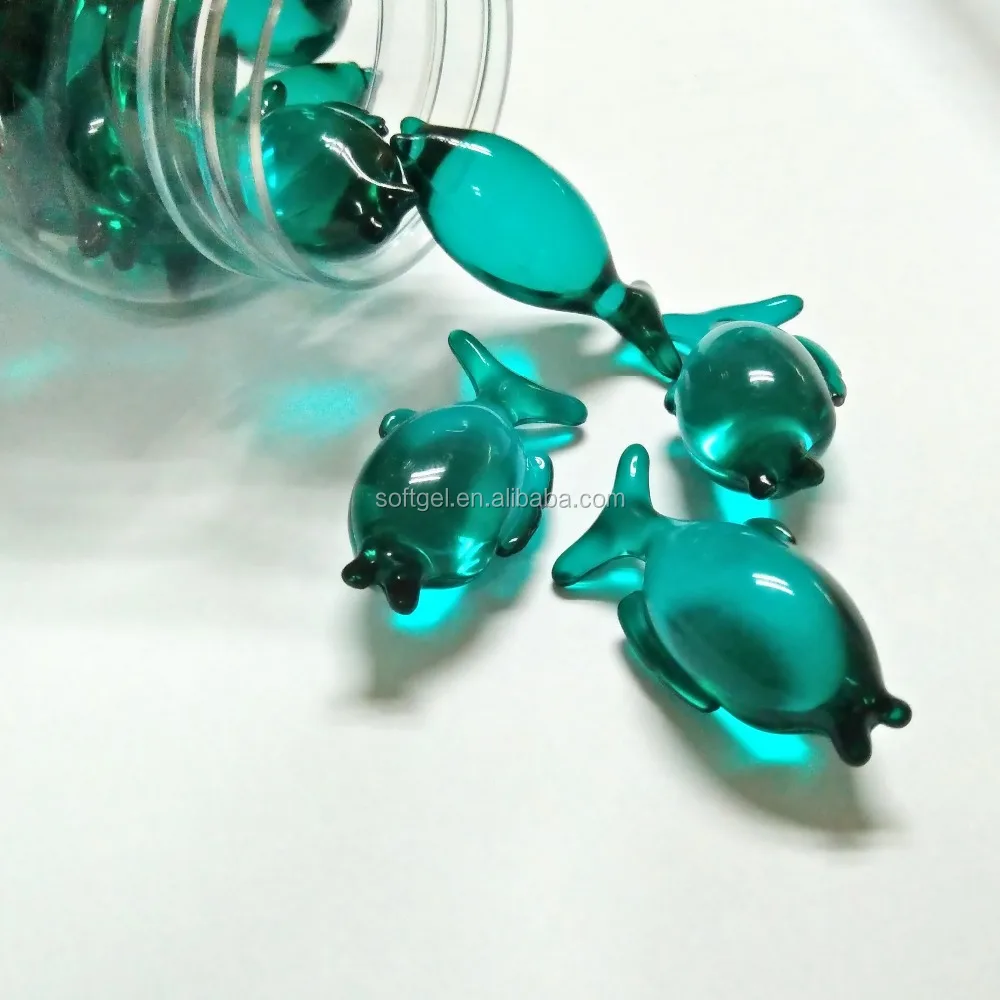 Мягкие капсулы OEM blue fish с морским ароматом для ванны